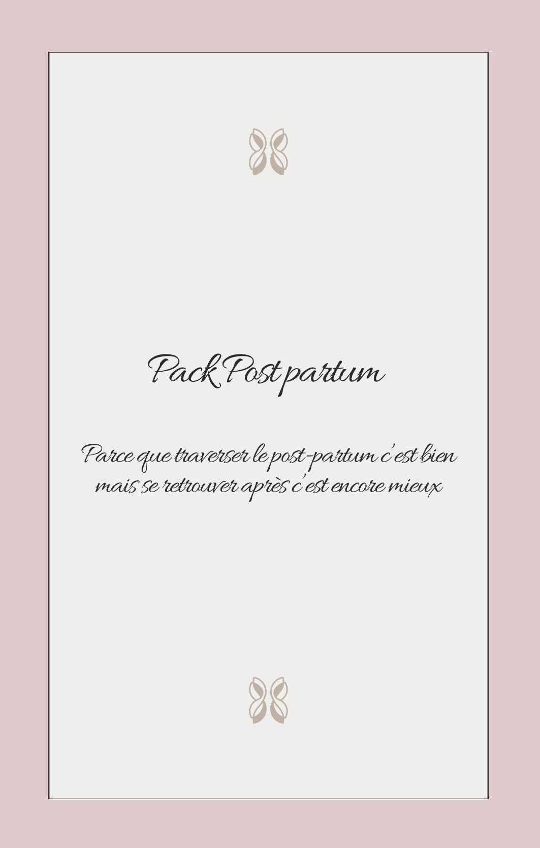 Pack Post-Partum